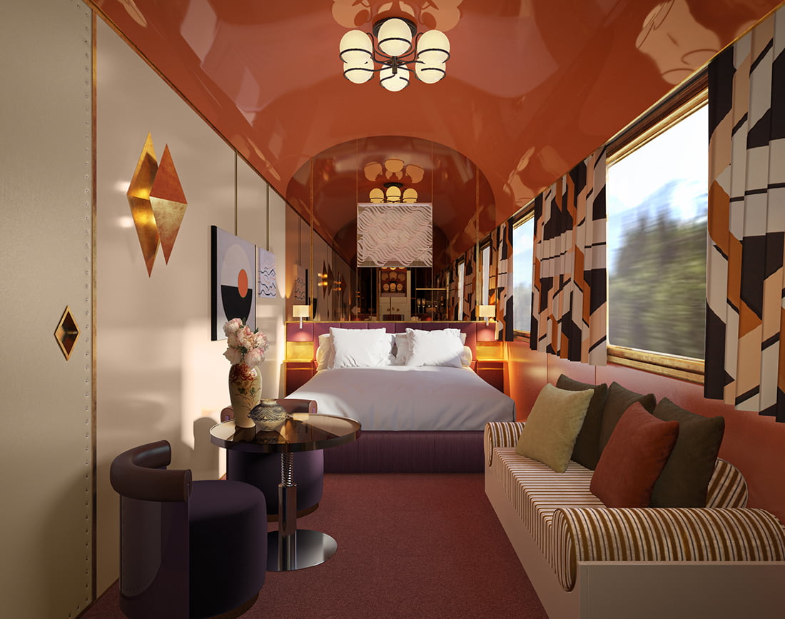 Rendering Orient Express La Dolce Vita by Dimorestudio - OE Suite