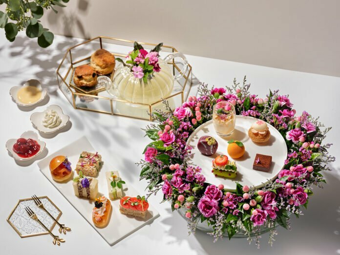 Floral Weekend Afternoon Tea by Nicolai Bergmann at Garden@One-Ninety