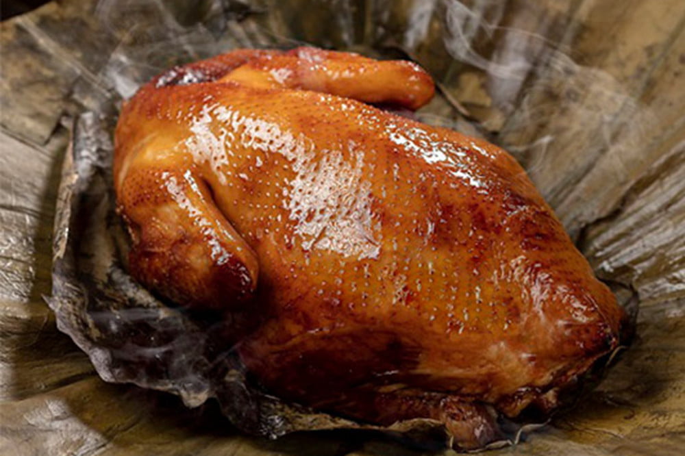 'Jiang Nan style' oven-baked fortune chicken