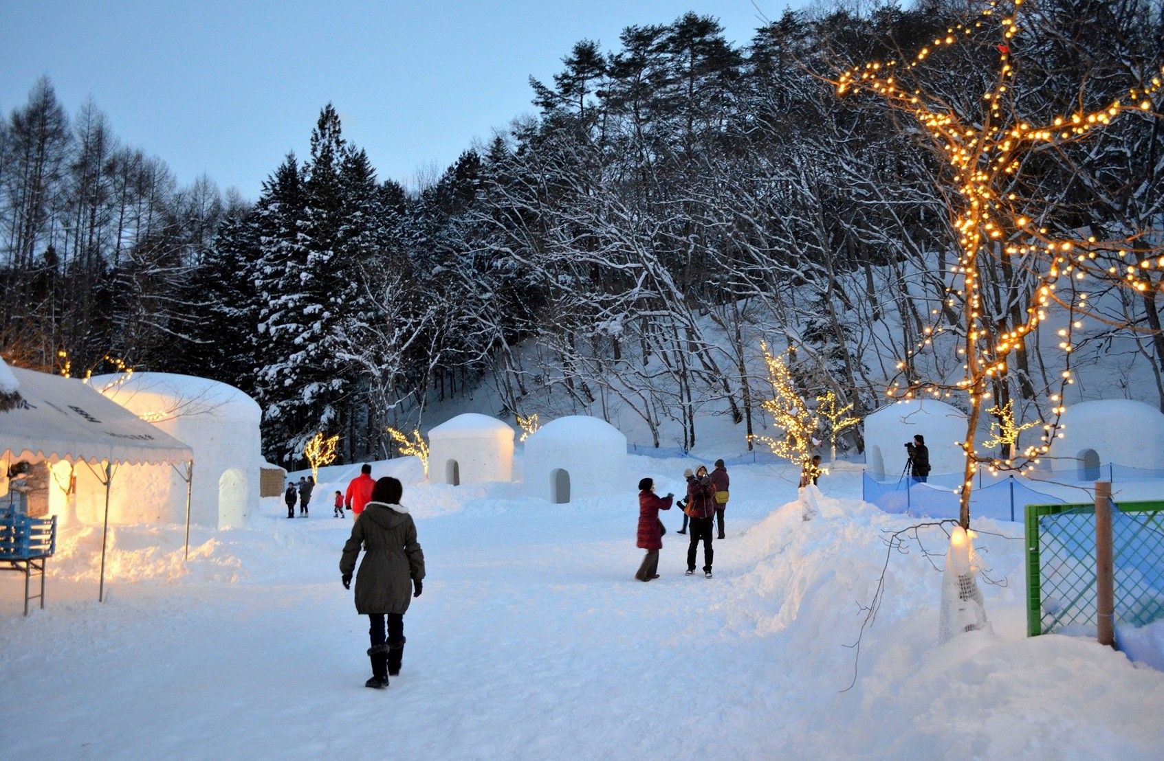 Yunishigawa Snow huts