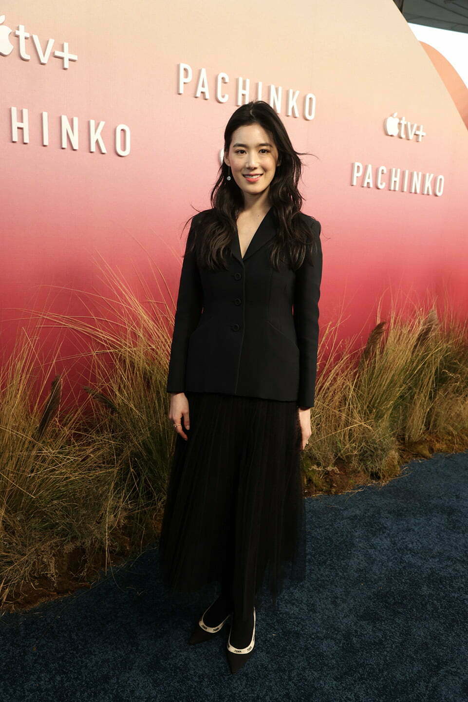 LOS ANGELES, CA - MARCH 16: Jung Eun-chae attends Apple’s "Pachinko" world premiere at The Academy Museum. "Pachinko" premieres globally on Apple TV+ on March 25, 2022. 