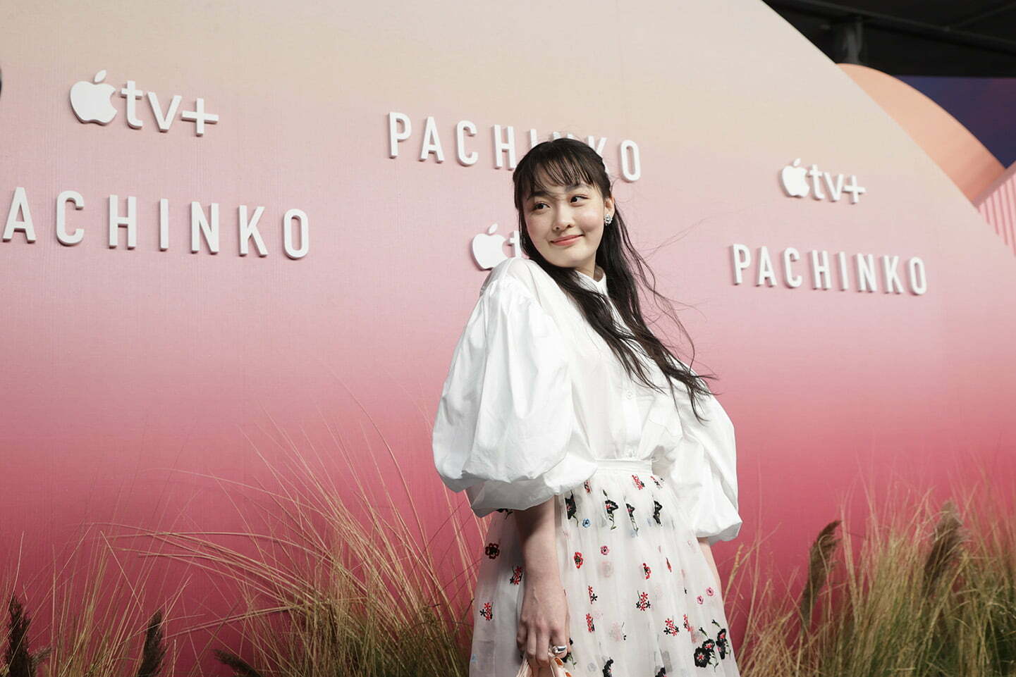 LOS ANGELES, CA - MARCH 16: Minha Kim attends Apple’s "Pachinko" world premiere at The Academy Museum. "Pachinko" premieres globally on Apple TV+ on March 25, 2022.