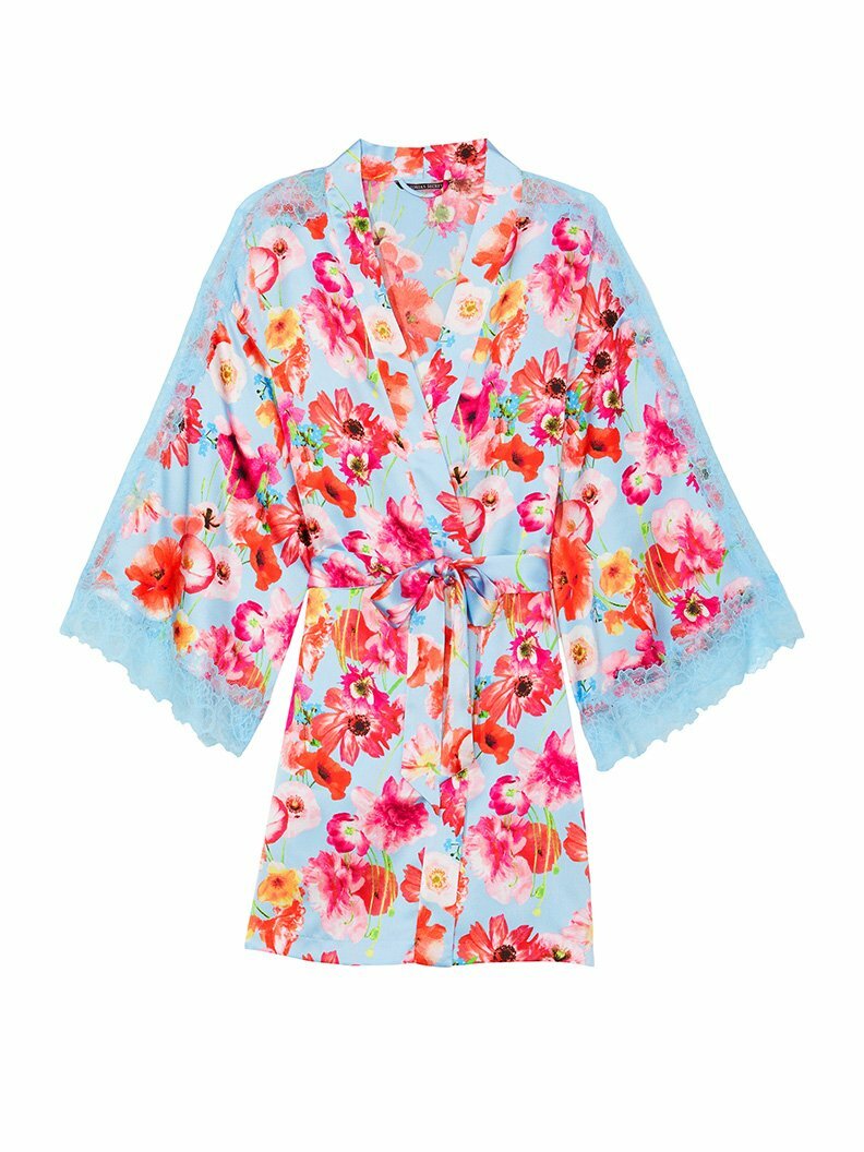 Lace Inset Robe