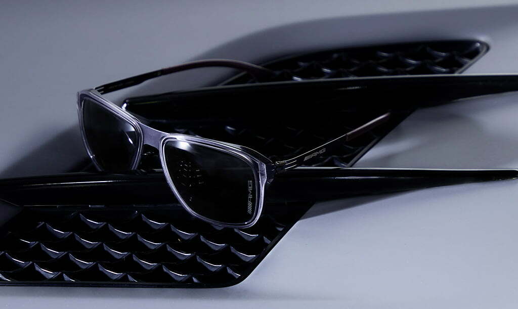 Modell 07 / Grey - Aubergine - Mercedes-AMG x ic! berlin Sunglasses Collection