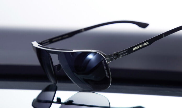 Modell 06 / Matt Black - Pearl - Mercedes-AMG x ic! berlin Sunglasses Collection