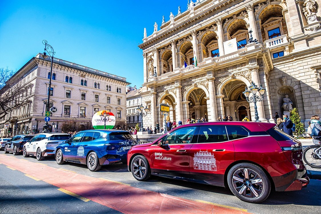 Reopening Gala at Hungarian State Opera and BMW 8 Series Gran Coupé exhibit