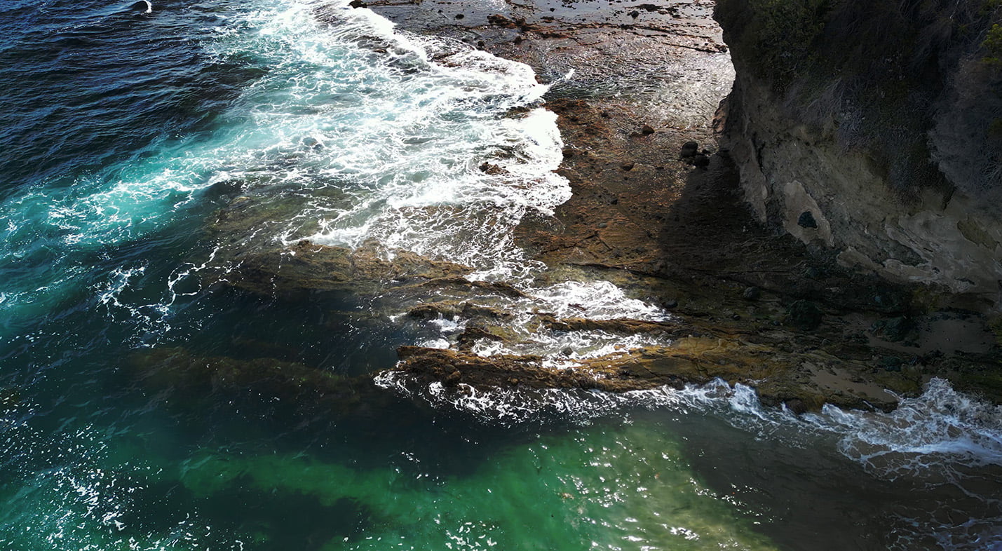 Laguna Beach captured with DJI Mini 3 Pro (Julie Nguyen/SNAP TASTE)