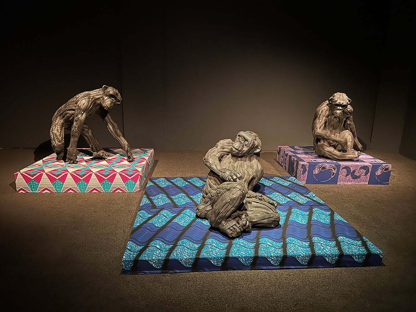 Patterned Perspectives: Contemporary Nigerian art from the Ezenman Collection at Muzeo Museum and Cultural Center’s Main Gallery (Julie Nguyen/SNAP TASTE)