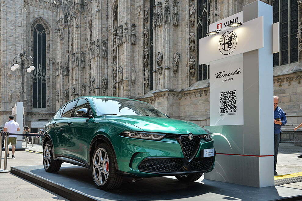 Alfa Romeo Tonale Hybrid - 2022 Milano Monza Motor Show in Milano, Italy