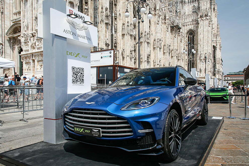 Aston Martin DBX 707 - 2022 Milano Monza Motor Show in Milano, Italy