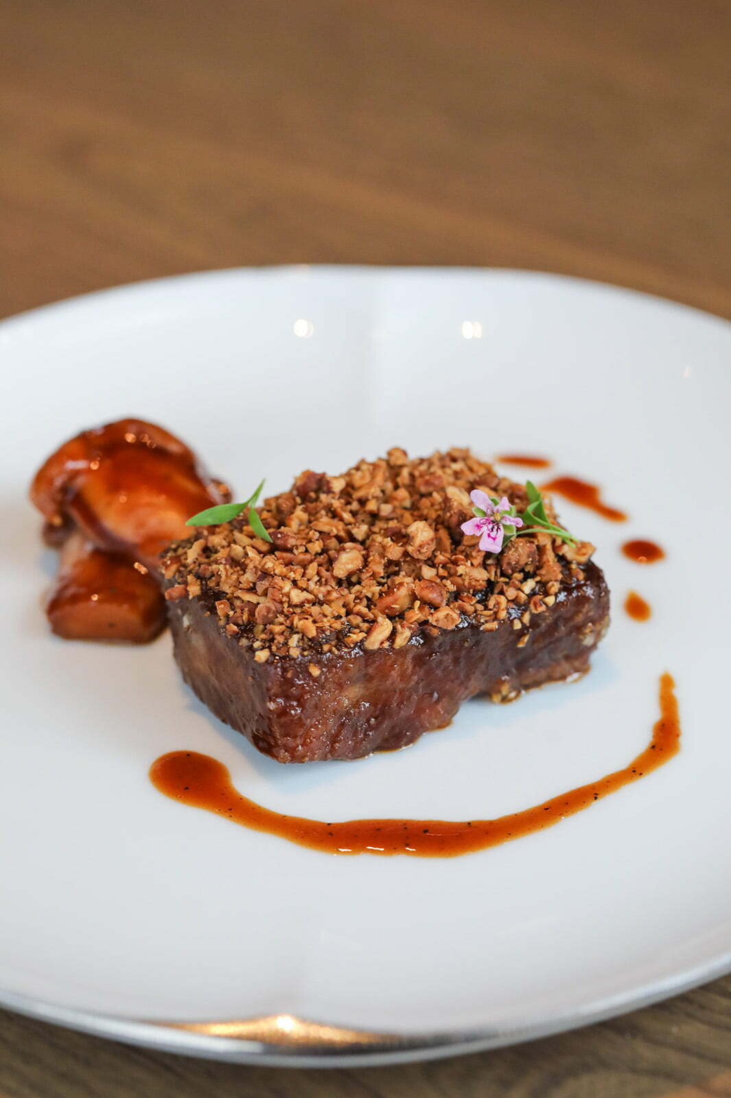 Braised Beef Rib with Matsutake in Wagyu Beef Sauce