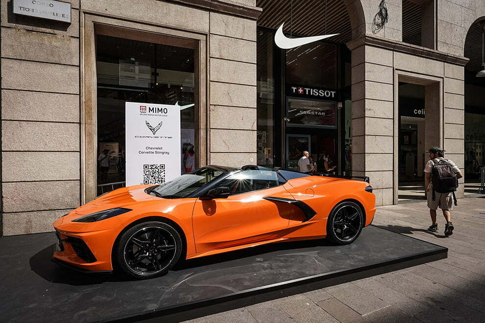 Chevrolet Corvette Stingray - 2022 Milano Monza Motor Show in Milano, Italy