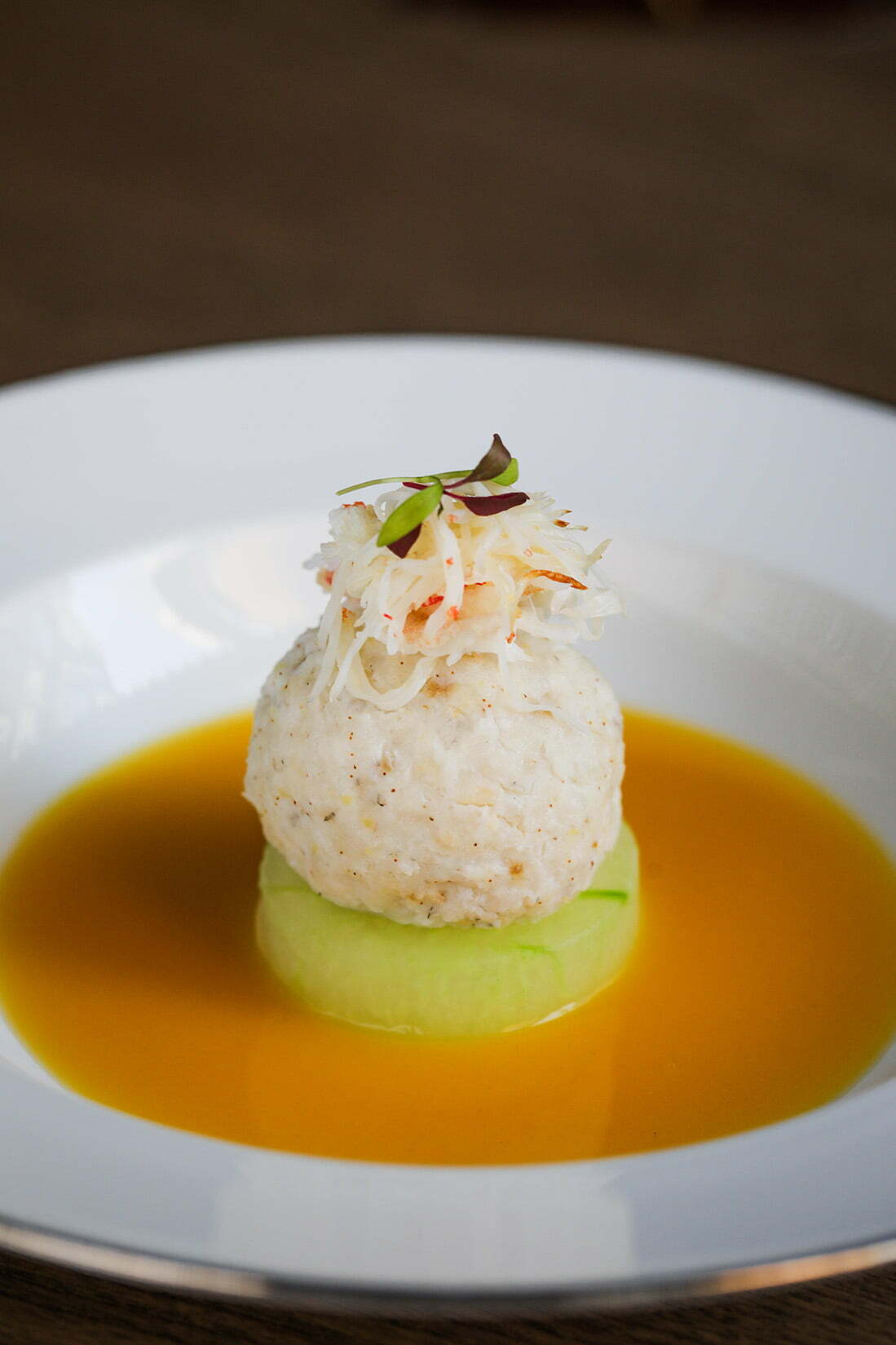 Double-boiled Pork Meatball with Matsuba Crab Meat and Yellow Croaker