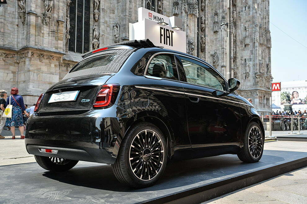 Fiat 500E La Prima by Bocelli - 2022 Milano Monza Motor Show in Milano, Italy