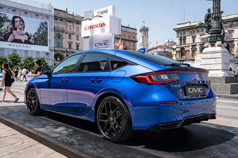 Honda Civic E Full Hybrid - 2022 Milano Monza Motor Show in Milano, Italy