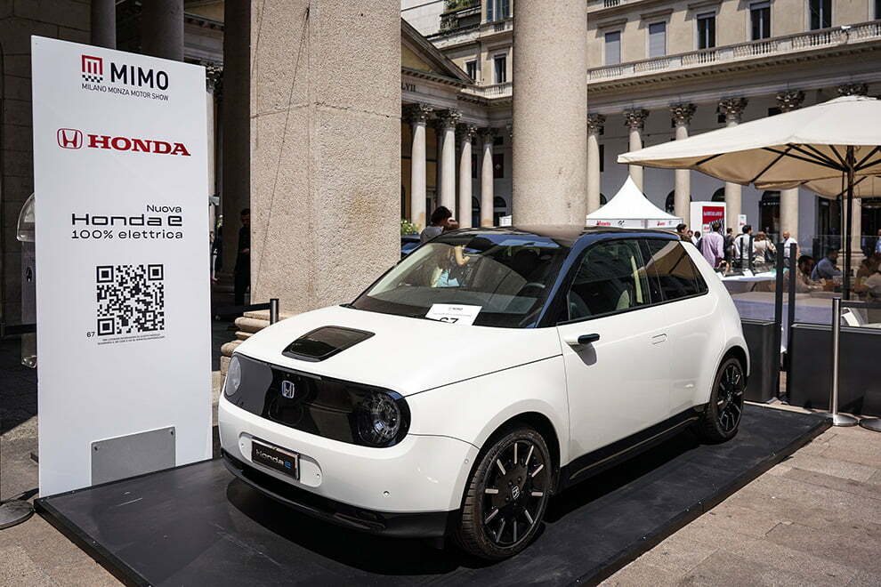 Honda E 100% Elettrica - 2022 Milano Monza Motor Show in Milano, Italy