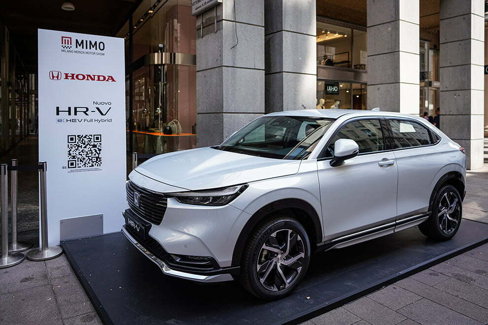 Honda HRV E HEV Full Hybrid - 2022 Milano Monza Motor Show in Milano, Italy