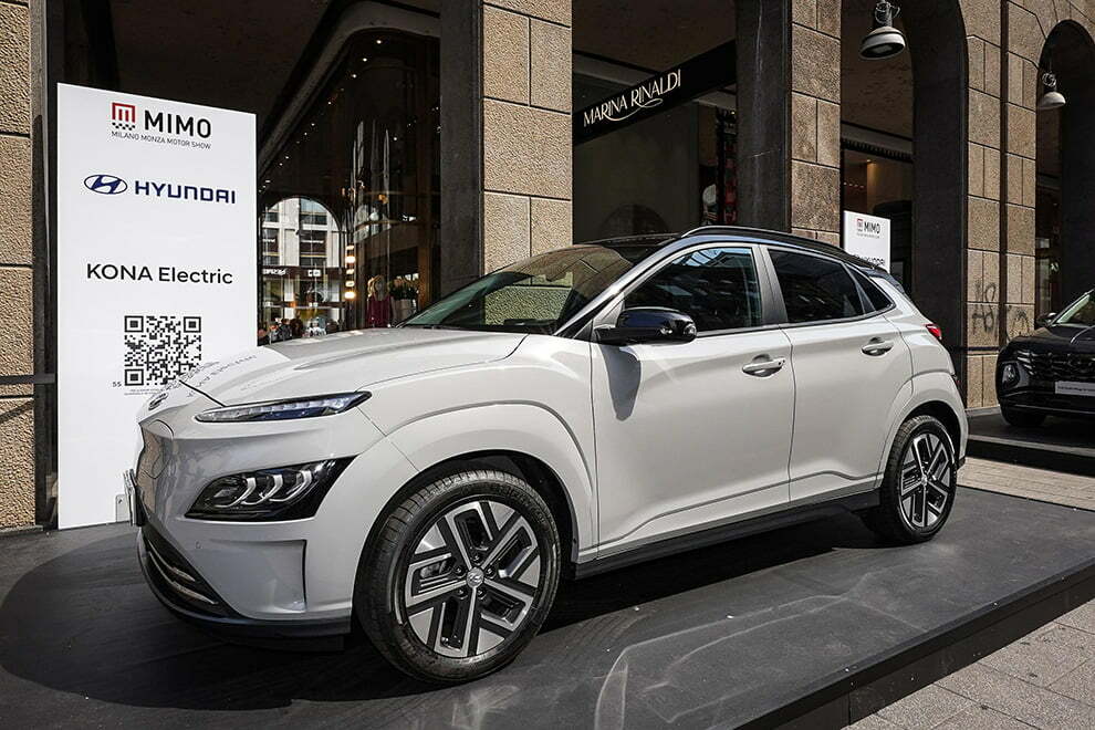 Hyundai KONA Electric - 2022 Milano Monza Motor Show in Milano, Italy