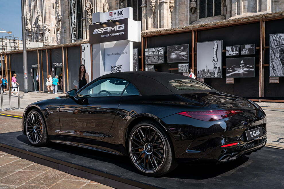 Mercedes-Benz AMG SL - 2022 Milano Monza Motor Show in Milano, Italy