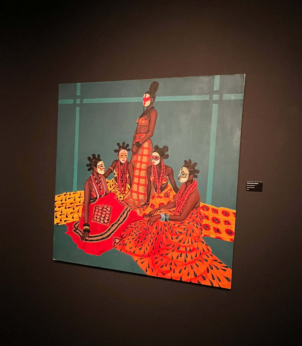 Patterned Perspectives: Contemporary Nigerian art from the Ezenman Collection at Muzeo Museum and Cultural Center’s Main Gallery (Julie Nguyen/SNAP TASTE)