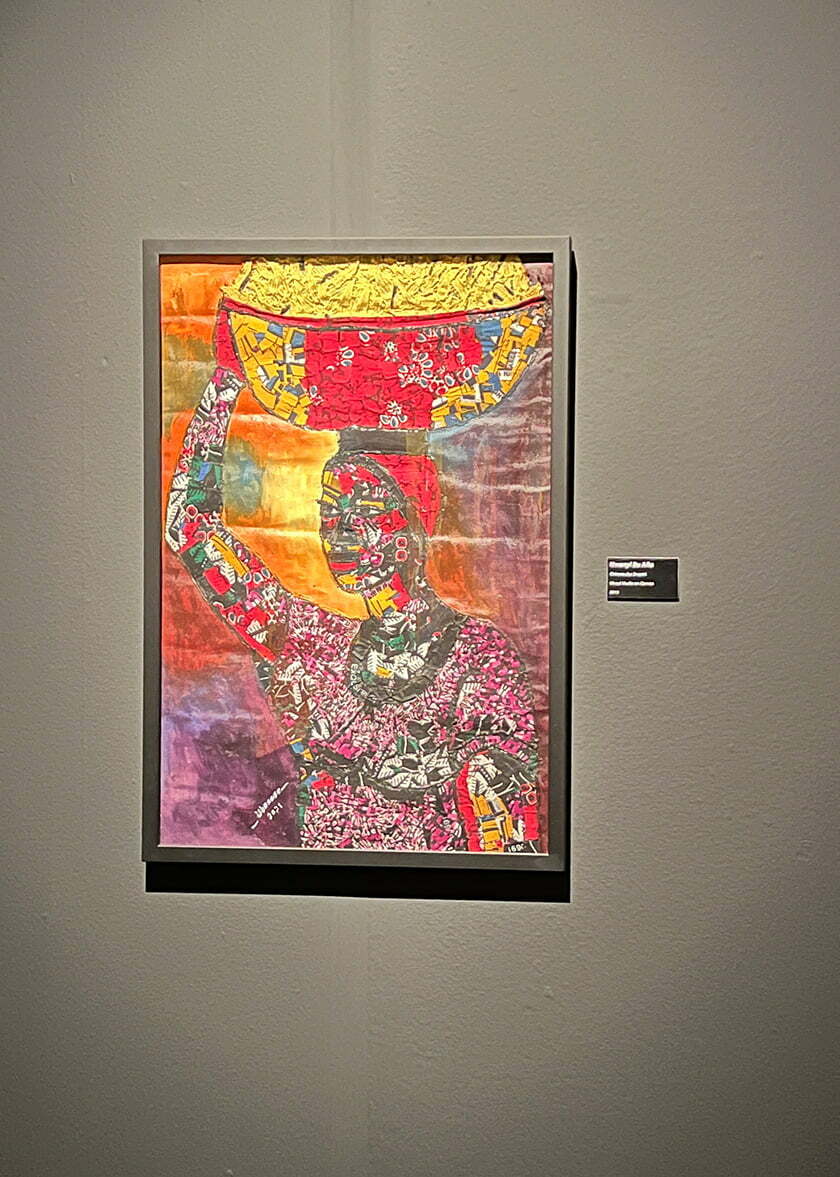 Patterned Perspectives: Contemporary Nigerian art from the Ezenman Collection at Muzeo Museum and Cultural Center’s Main Gallery (Julie Nguyen/SNAP TASTE)