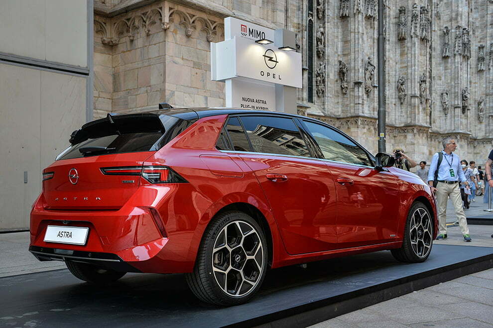 Opel Astra Plug-in Hybrid - 2022 Milano Monza Motor Show in Milano, Italy