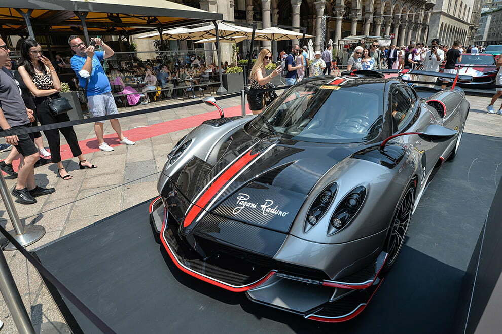 Pagani Huayra Roadster BC - 2022 Milano Monza Motor Show in Milano, Italy