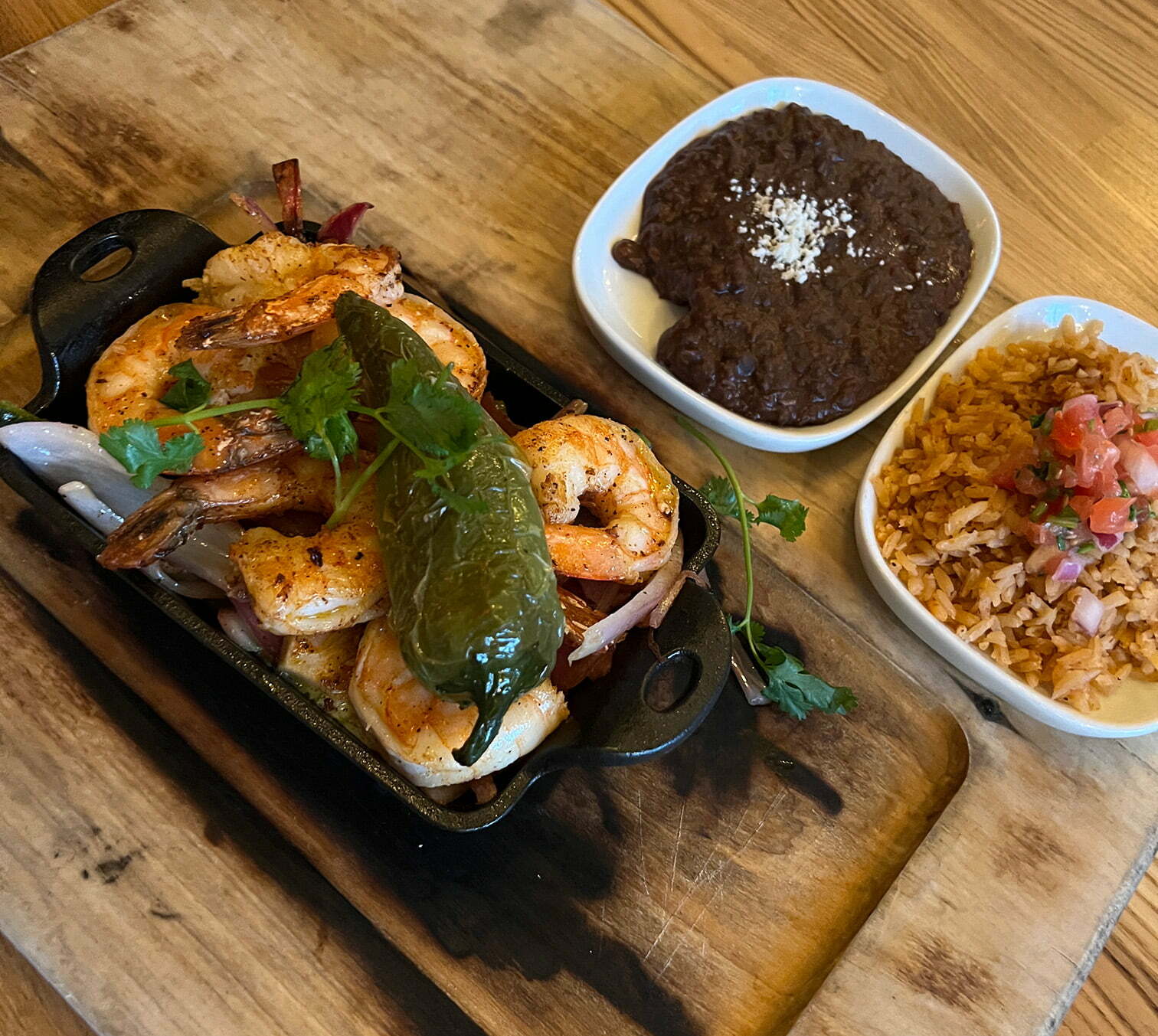 Jumbo Shrimp Fajitas - Corazon Modern Kitchen in Brea (Julie Nguyen/SNAP TASTE)