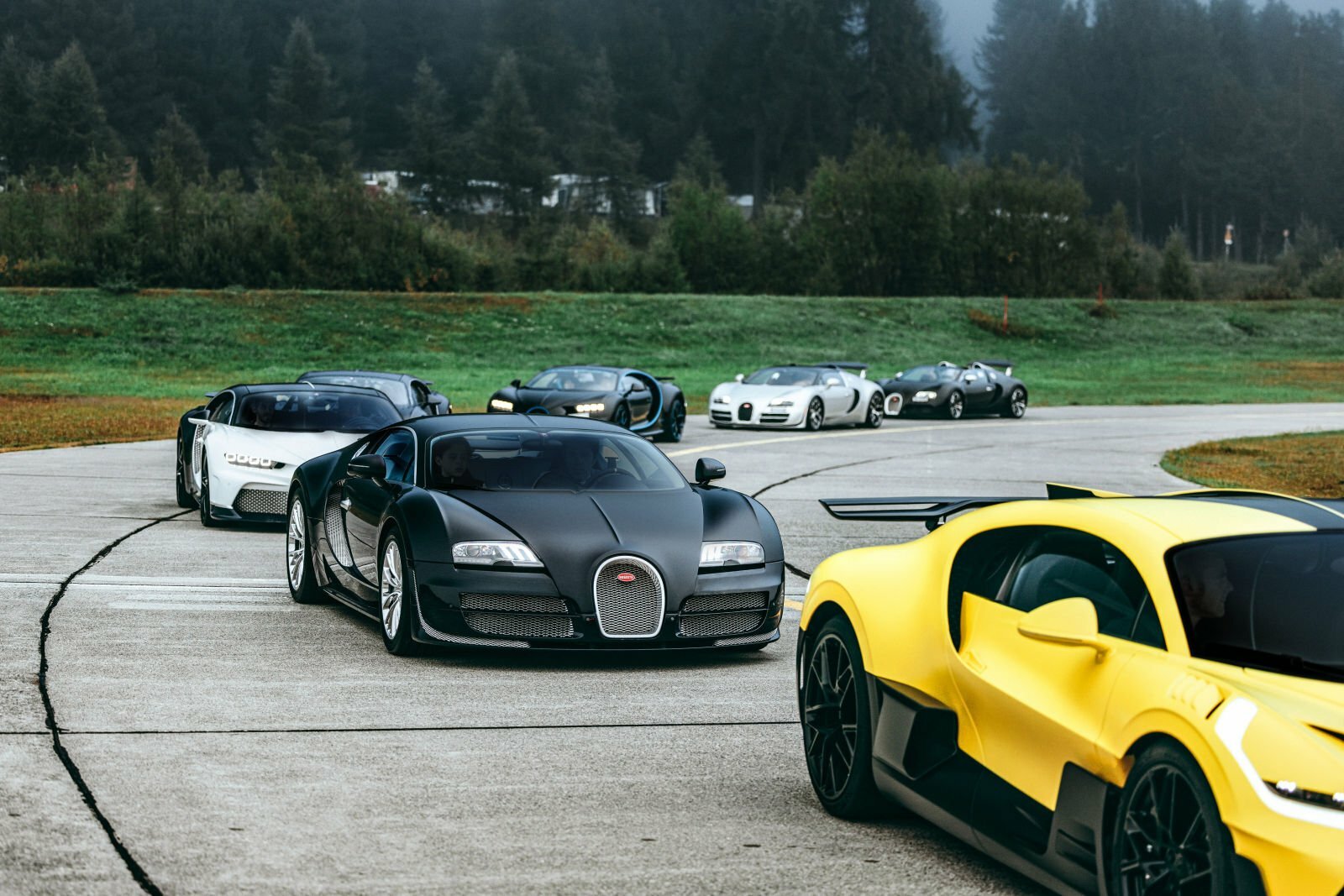 Bugatti at 2022 Passione Engadina motor event in St. Moritz