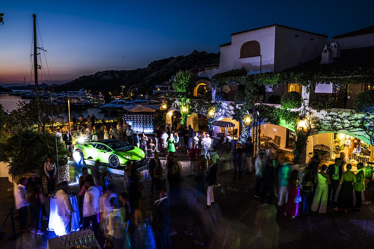 Lamborghini Summer dinner at the Grand Hotel Poltu Quatu