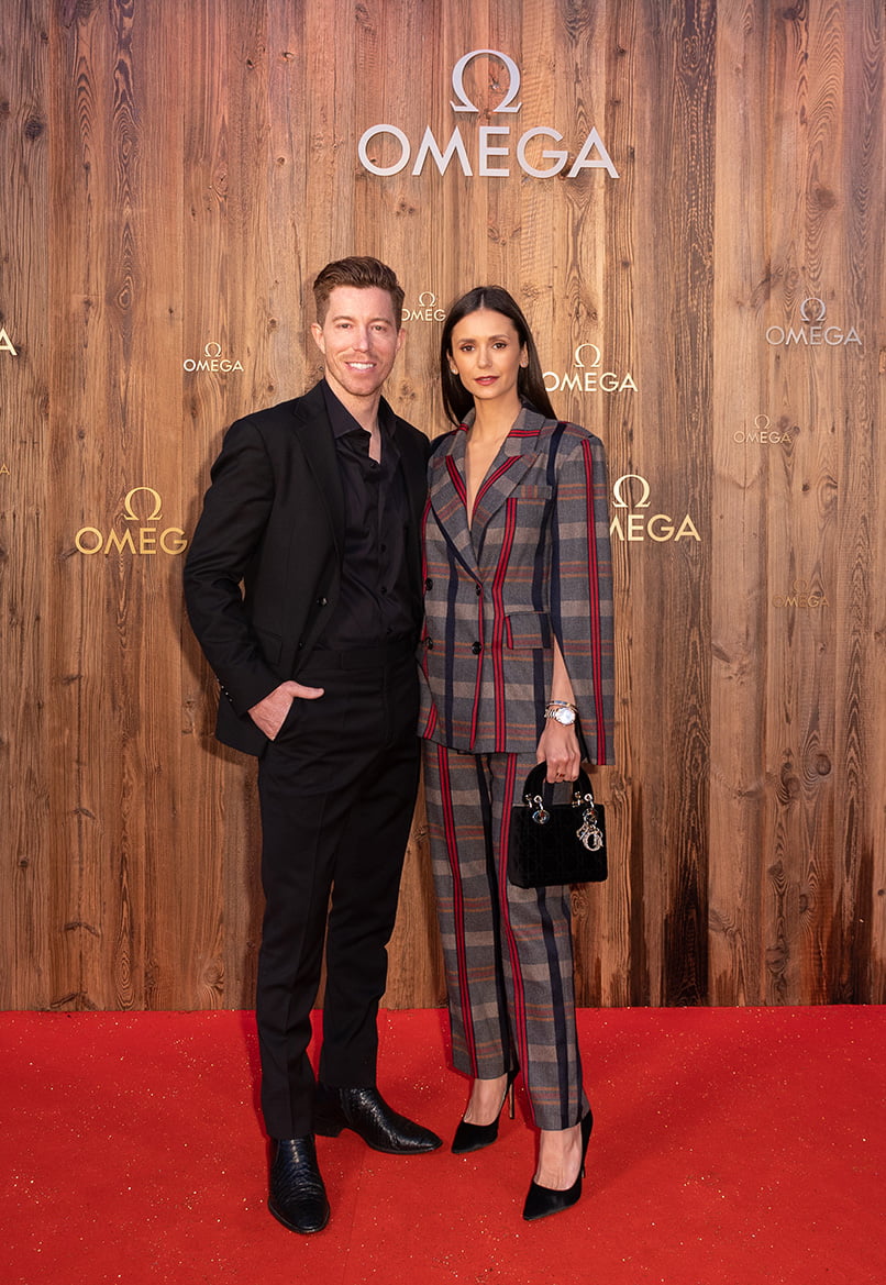 Shaun White and Nina Dobrev at OMEGA Masters event in Cry D’Er