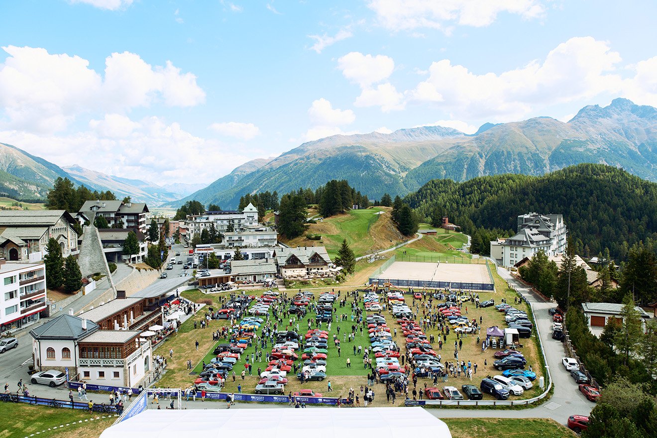 2022 Passione Engadina motor event in St. Moritz