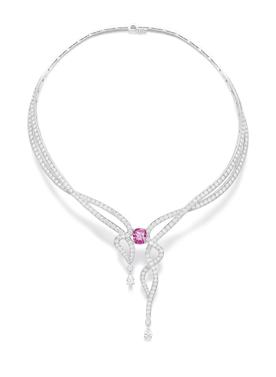 Voluptuous Ribbon Necklace - Solstice by Piaget - Vòng cổ trang sức Voluptuous Ribbon của Piaget