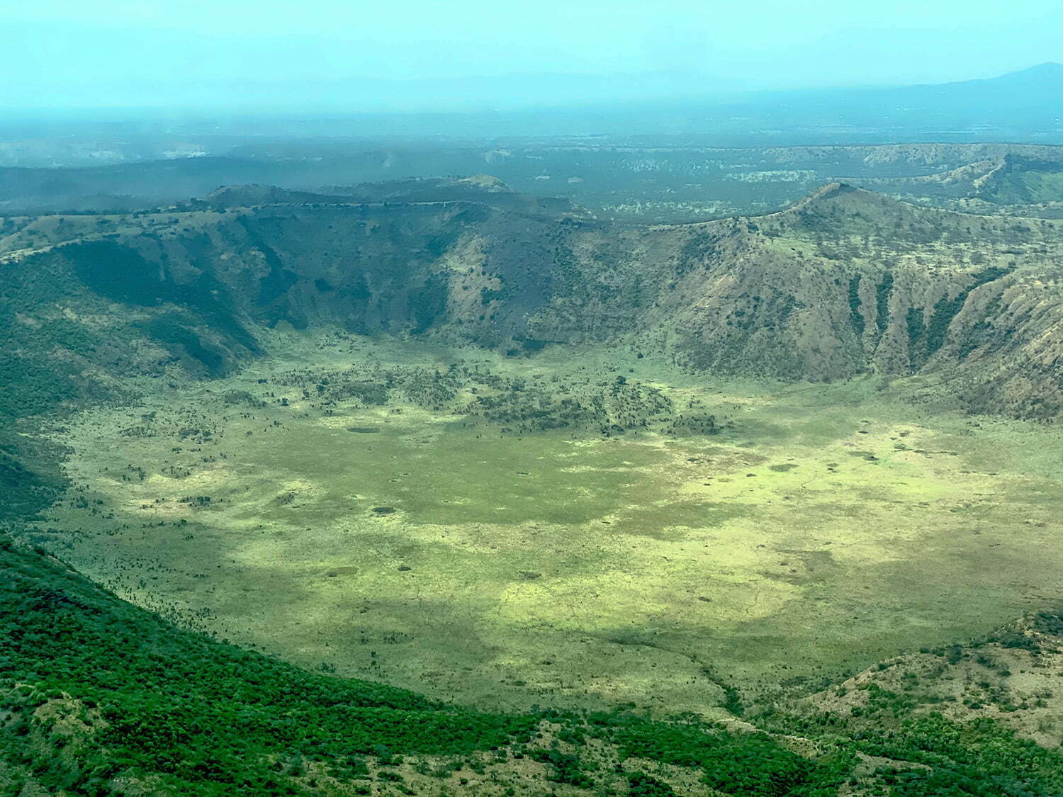 Aerial view of Queen Elizabeth Park.