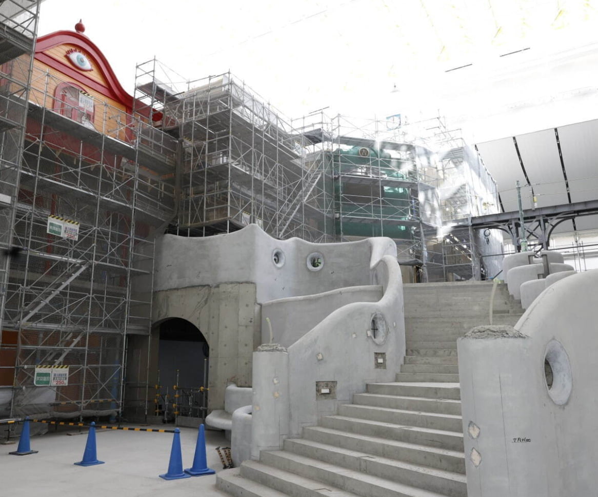 Central Staircase of Ghibli's Great Warehouse