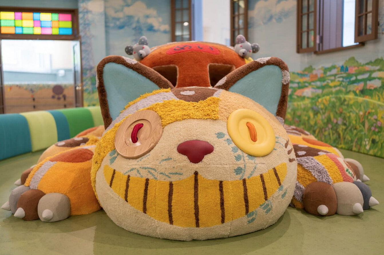 Cat Bus Ghibli warehouse