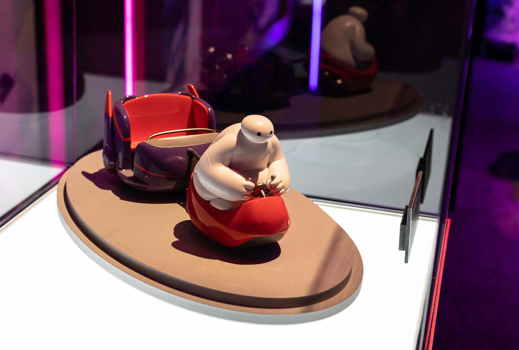 The Happy Ride with Baymax ride vehicle maquette (Photo: Julie Nguyen/SNAP TASTE)