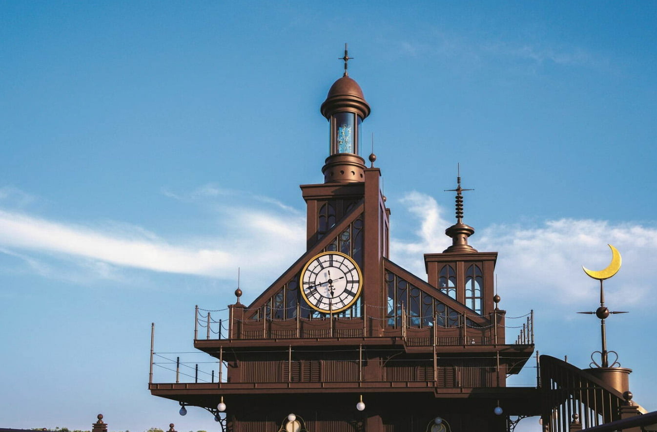 Elevator Tower at Ghibli Park