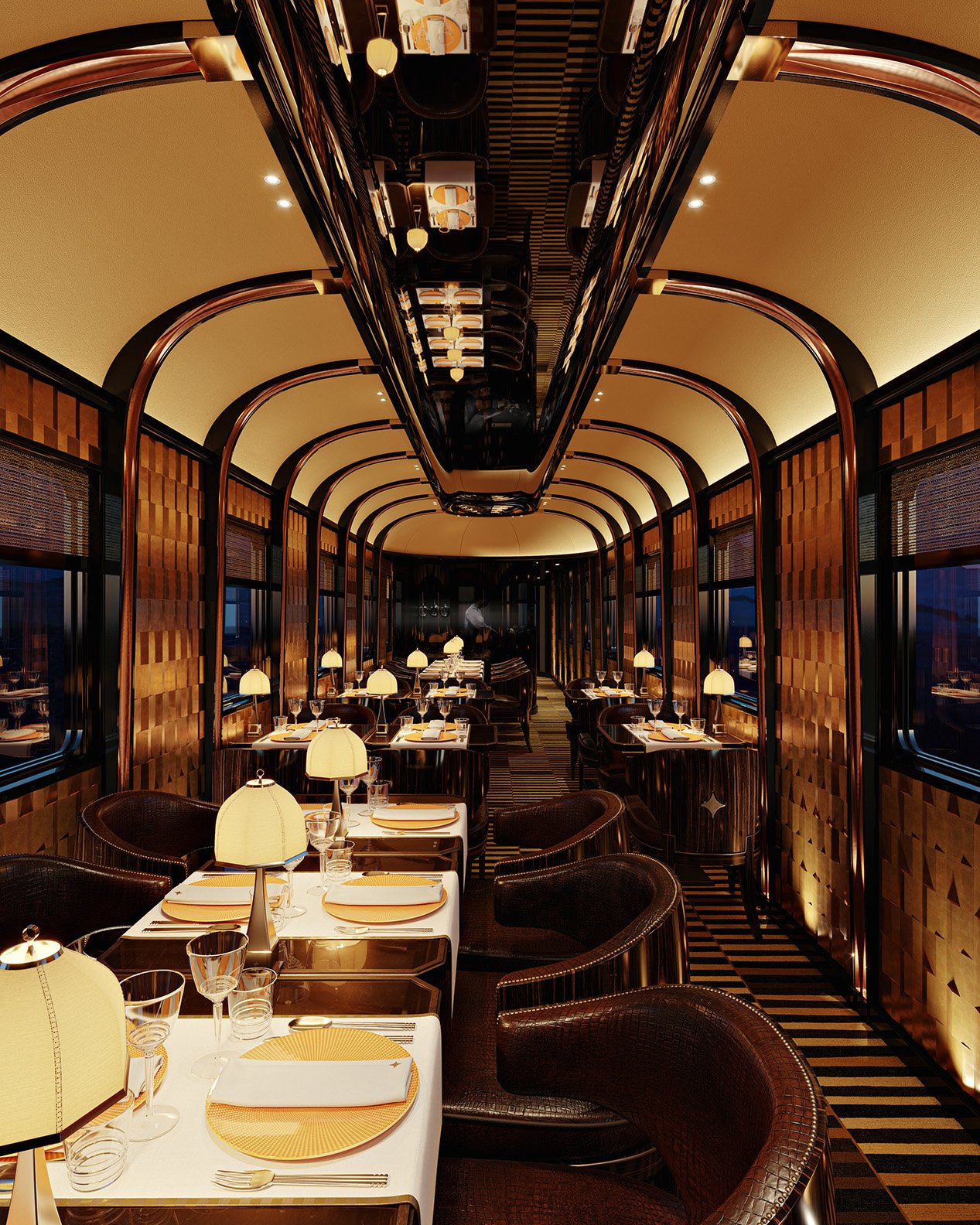 The Orient express gets a new luxurious bar car - Luxurylaunches