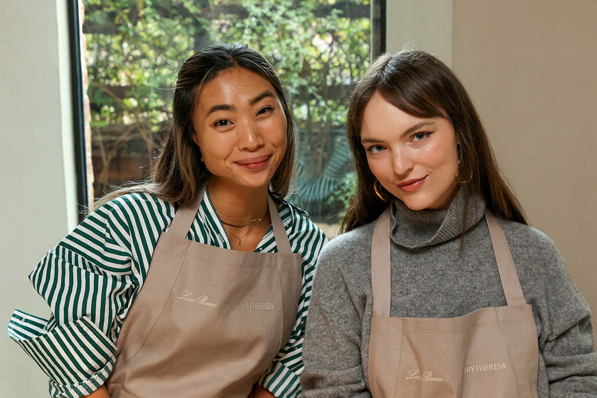 Dale Chong, Abi Hoffman - Mytheresa & Loro Piana Cocooning Collection Launch 