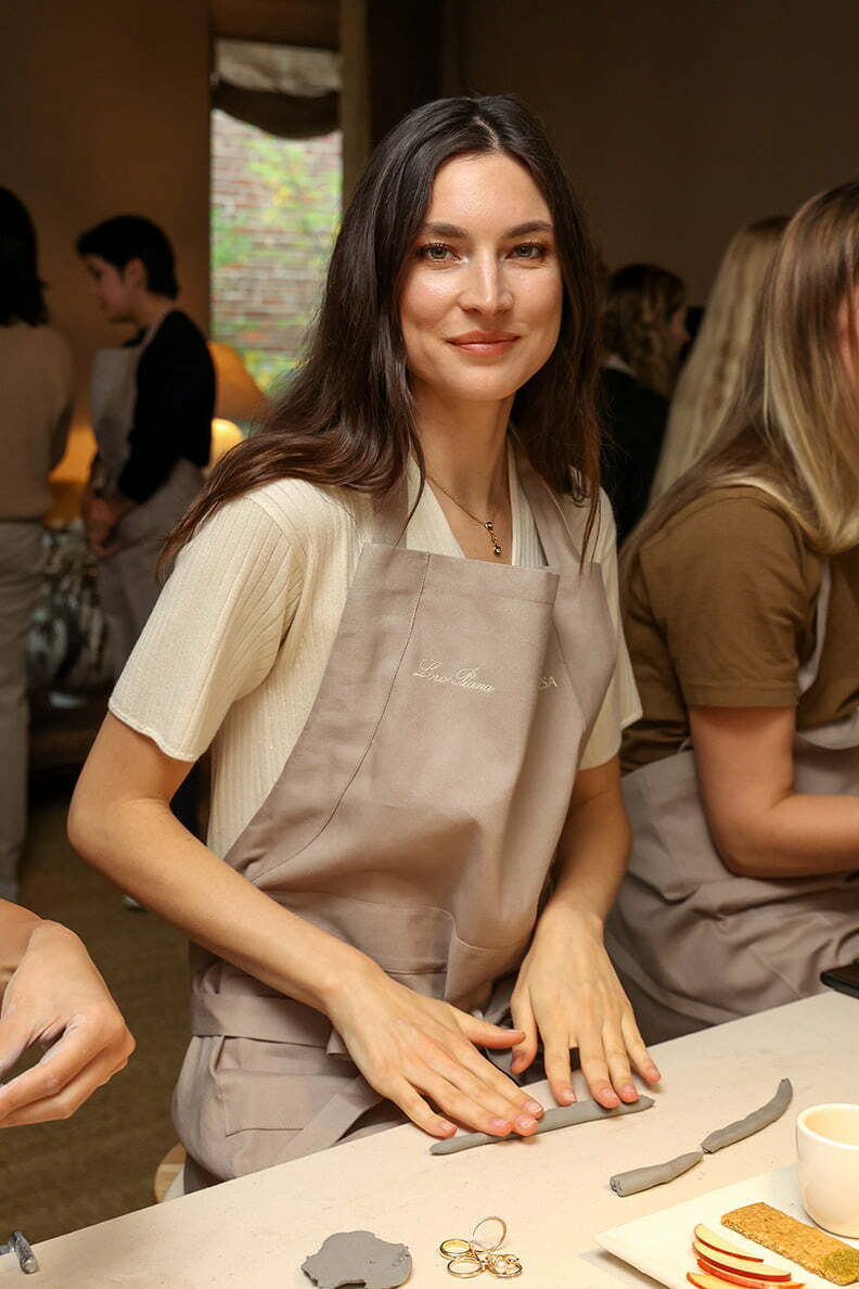 Jacquelyn Jablonski - Mytheresa & Loro Piana Cocooning Collection Launch 