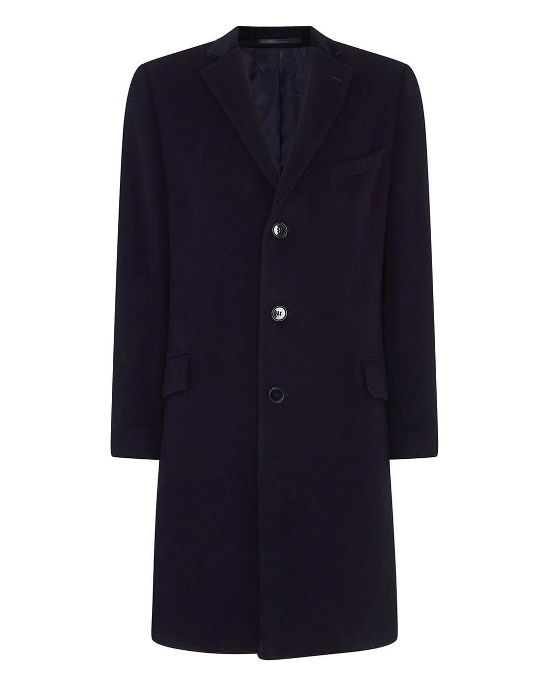 007 Midnight Navy Overcoat