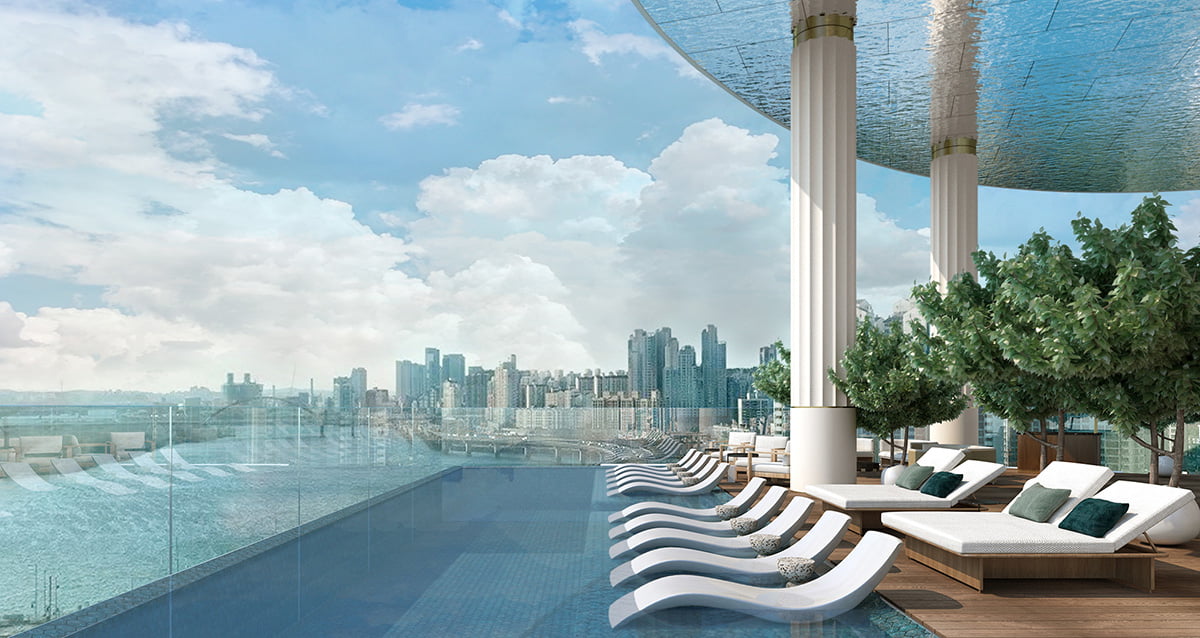 Hotel Naru Seoul MGallery Infinity Pool