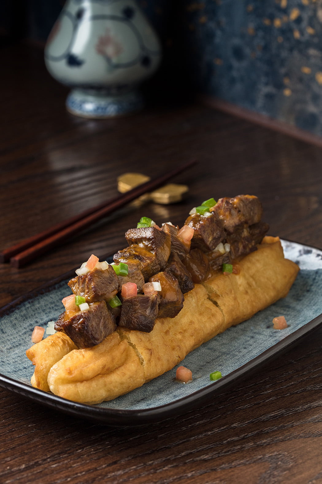 Mott 32 - Braised Wagyu Beef Cheek Curry, Youtiao