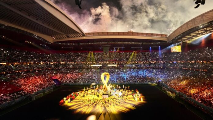 Opening ceremony of the 2022 World Cup in Qatar