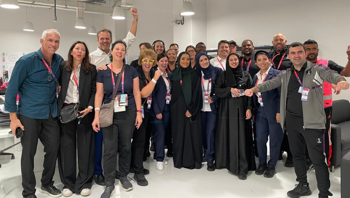 The Team behind the opening ceremony of the 2022 World Cup in Qatar