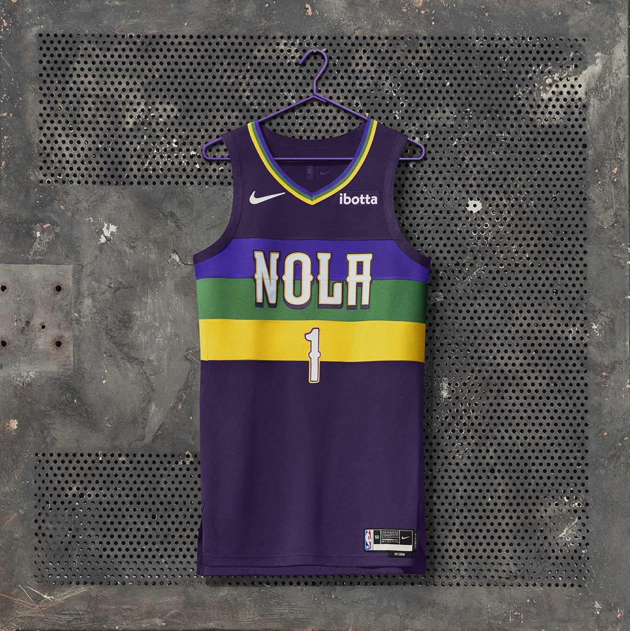 Nike NBA City Edition New Orleans Pelicans