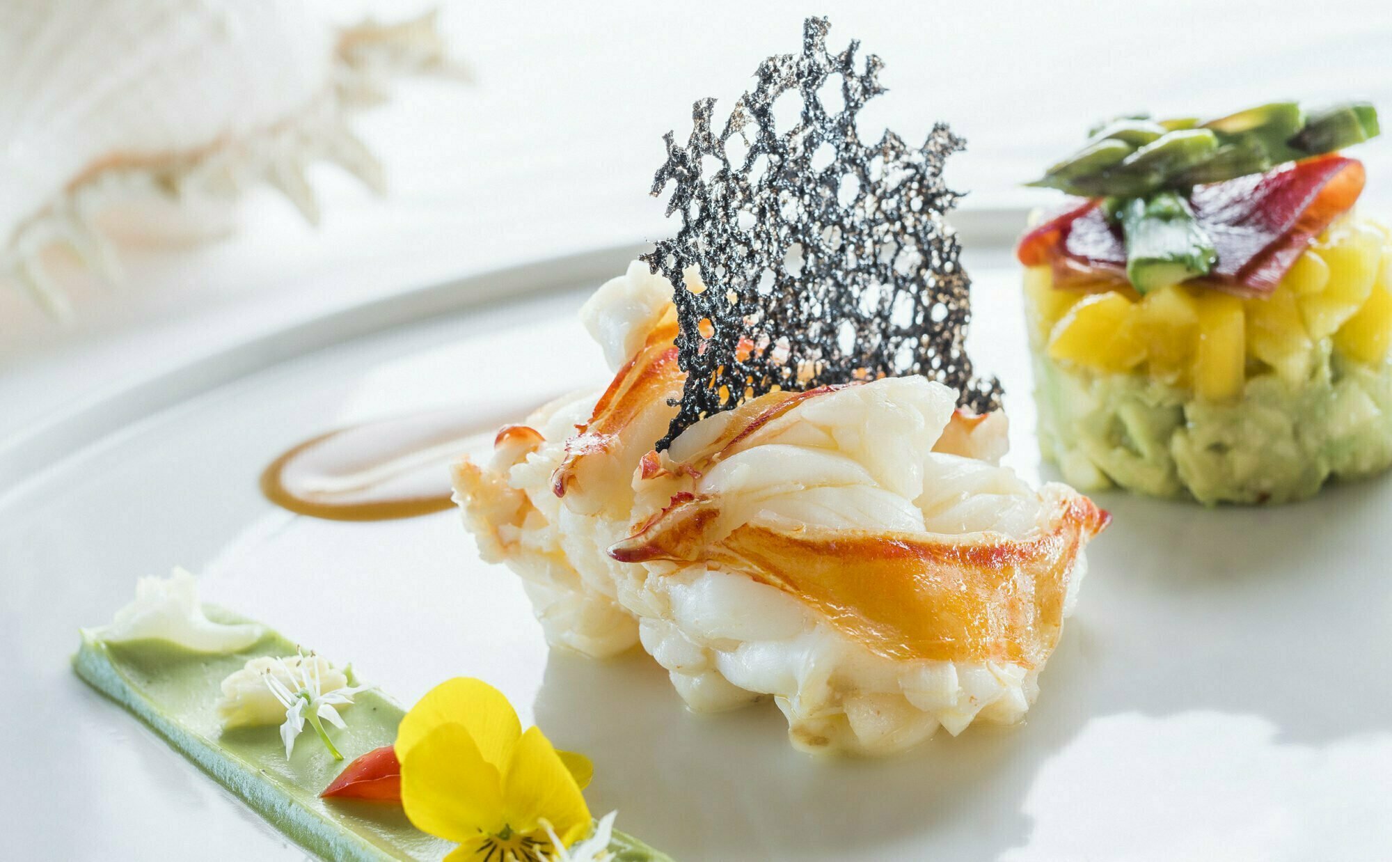 Anantara Kihavah - SEA Poached Lobster Medallion