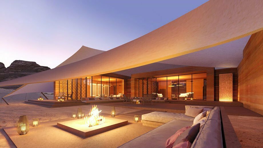 Banyan Tree AlUla firepit