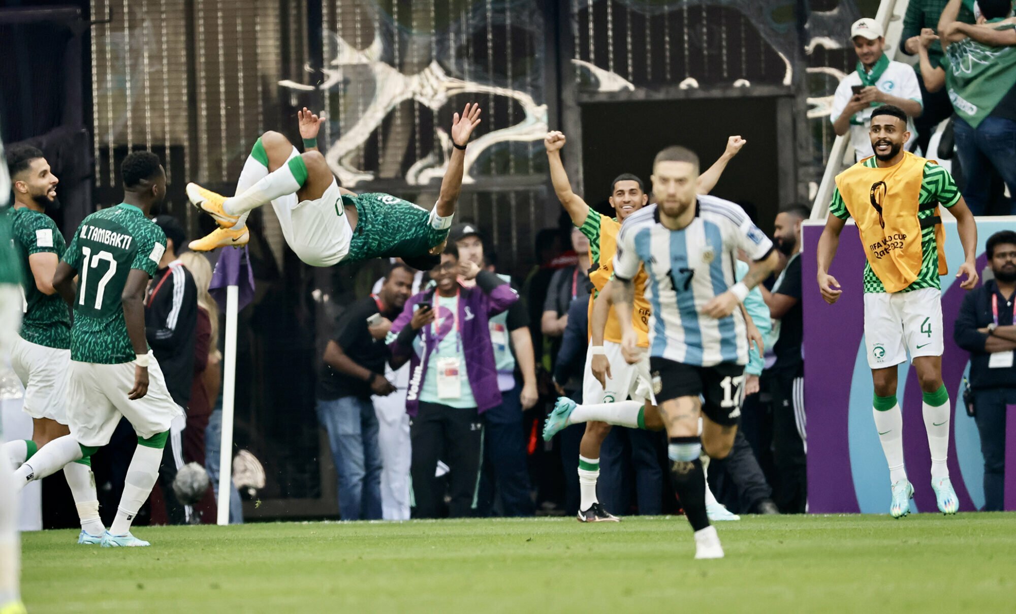 Saudi Arabia vs. Argentina match - World Cup 2022 Qatar